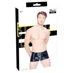 Black Level - Reißverschluss Männer-Shorts (schwarz) - M