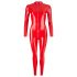 LATEX - Langarm Damen Overall (Rot)