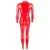 LATEX - Langarm Damen Overall (Rot) - S