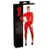 LATEX - Langarm Damen Overall (Rot) - M