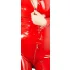 LATEX - Langarm Damen Overall (Rot) - M