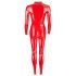 LATEX - Langarm Damen Overall (Rot) - L