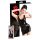 LATEX - Ärmelloses Minikleid (Schwarz) - S