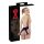 LATEX - komplett offene Damenunterhose - Schwarz (S-L)
