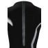 LATEX - Langarm Damen-Body (Schwarz)