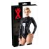 LATEX - Langarm Damen-Body (Schwarz) - L