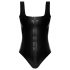 LATEX - Ganzkörper-Latexbody mit Reißverschluss (Schwarz)