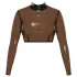 LATEX - transparenter Latex-Top (transparent-schwarz) - M
