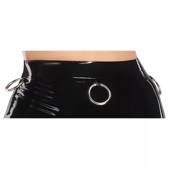LATEX - Latex Midirock (schwarz) - 2XL