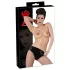 Latex Damen-Slip mit integriertem Dildo (schwarz)