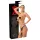 LATEX - Slip mit 2 Innen-Dildos - Schwarz (S-L)