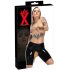 LATEX - Urinalsichere Latex-Unterhose mit Ablassöffnung (schwarz)