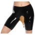 LATEX - Urinalsichere Latex-Unterhose mit Ablassöffnung (schwarz)