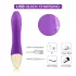 Mrow Real Lover - Akku, wasserdichter realistischer Vibrator (Lila)