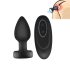 Mrow - Leuchtender Funk-Analdildo (Schwarz)
