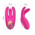 Mrow - Akku, 3-armiger Klitoris-Vibrator (pink)