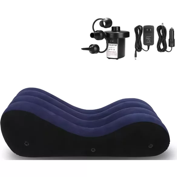 Magic Pillow - Aufblasbare Sex-Couch - groß (blau)