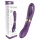 Funny Me Dual - wiederaufladbarer 2in1 Zungenvibrator (lila)