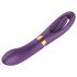 Lustiges Duo - Akku 2in1 Zungenvibrator (Lila)