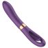 Lustiges Duo - Akku 2in1 Zungenvibrator (Lila)