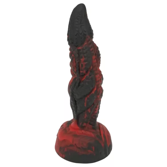OgazR Hell Dong - gerillter Dildo - 20 cm (rot)