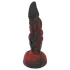 OgazR Hell Dong - gerillter Dildo - 20 cm (rot)