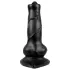 Animalorny - Hundedildo - 12cm (schwarz)