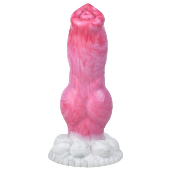 Animalorny Bulldog - Hundepenis Dildo 17cm (rosa)
