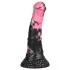 Bad Horse - Silikon-Pferdepenis-Dildo - 18 cm (schwarz-pink)