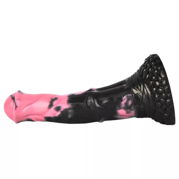 Bad Horse - Silikon-Pferdepenis-Dildo - 18 cm (schwarz-pink)