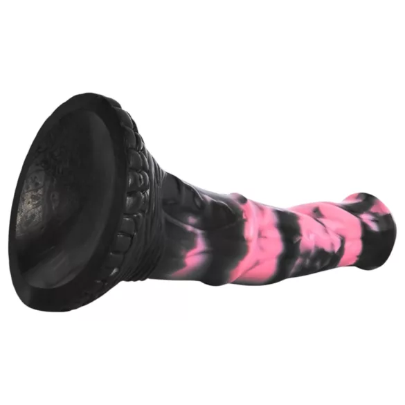 Bad Horse - Silikon-Pferdepenis-Dildo - 18 cm (schwarz-pink)