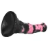 Bad Horse - Silikon-Pferdepenis-Dildo - 18 cm (schwarz-pink)