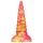 Metallischer Einhorn-Dildo, 17cm - Pink/Goldfarben
