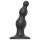 Strap-on-me Perlen S - Perlen-Dildo mit Saugnapf (schwarz)