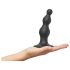 Strap-on-me Perlen S - Perlen-Dildo mit Saugnapf (schwarz)