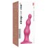 Strap-on-me Perlen M - Perlen-Dildo mit Saugnapf (Rosa)
