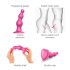 Strap-on-me Perlen M - Perlen-Dildo mit Saugnapf (Rosa)