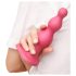 Strap-on-me Perlen M - Perlen-Dildo mit Saugnapf (Rosa)