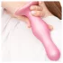 Strap-on-me Curvy S - gewellter Dildo mit Saugnapf (pink)