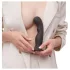 Strap-on-me P&G S - Gebogenes Saugnapf-Dildo (schwarz)