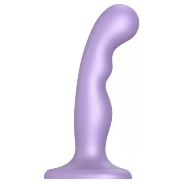 Strap-on-me P&G S - gebogener Saugnapf-Dildo (lila)