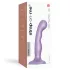 Strap-on-me P&G S - gebogener Saugnapf-Dildo (lila)