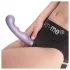 Strap-on-me P&G S - gebogener Saugnapf-Dildo (lila)