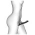 Strap-on-me M – Aufblasbarer Gurtvibrator (schwarz)
