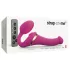 Strap-on-me S - Anlegbarer Luftwellenvibrator (pink)