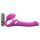 Strap-on-me M - Luftwellen-Vibrator zum Anschnallen (Pink)
