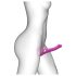 Strap-on-me M - Luftwellen-Vibrator zum Anschnallen (Pink)