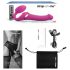 Strap-on-me M - Luftwellen-Vibrator zum Anschnallen (Pink)