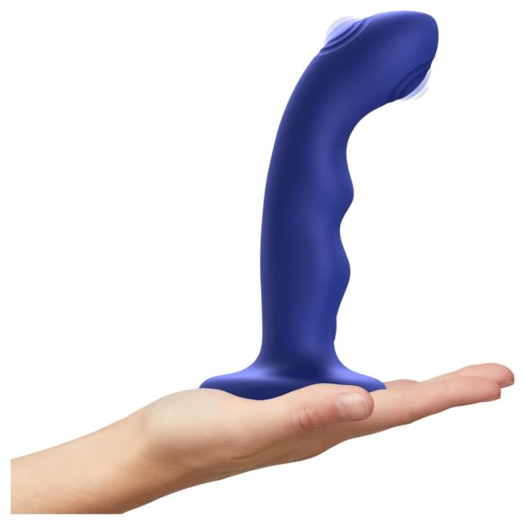 Strap-on-me M - Wasserdichtes Puls-G-Punkt Vibrator (Blau)
