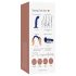 Strap-on-me M - Wasserdichtes Puls-G-Punkt Vibrator (Blau)
